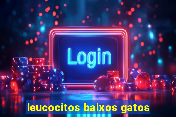 leucocitos baixos gatos